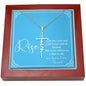 Faith Cross Necklace