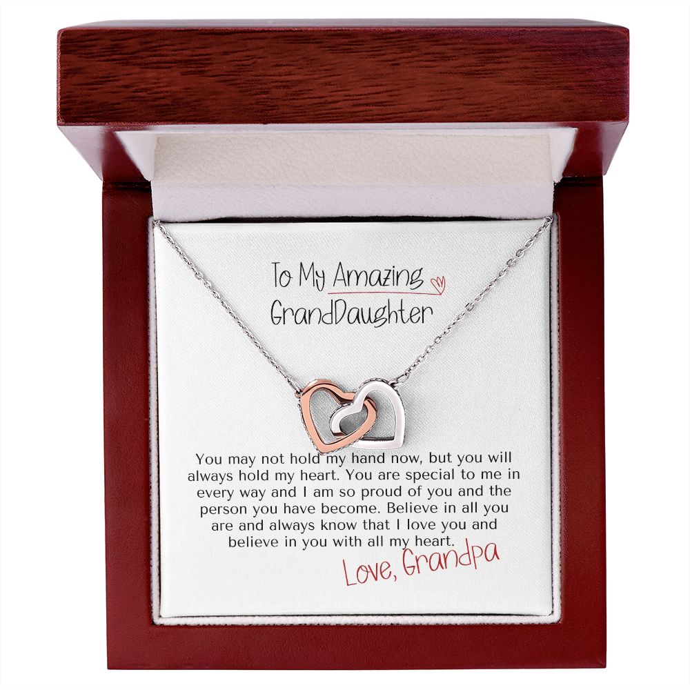 To My Amazing GrandDaughter - Love Grandpa