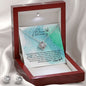 5th Anniversary Gift for Her - Love Knot Necklace and Earring Set