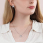 Anniversary Gift, Love Knot Necklace and Earring Set, Personalize with your Name and Anniversary Dates