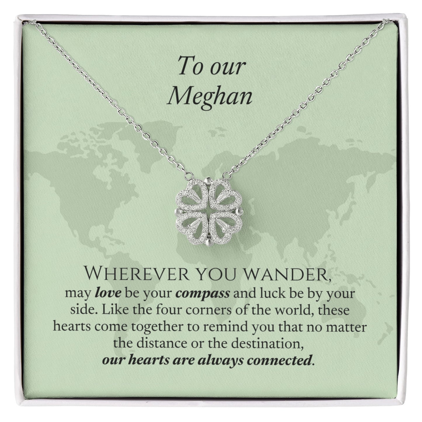 Wandering Hearts  Necklace