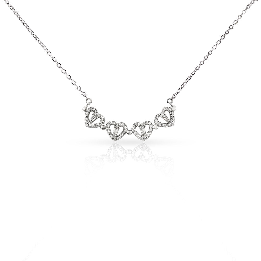 Wandering Hearts  Necklace