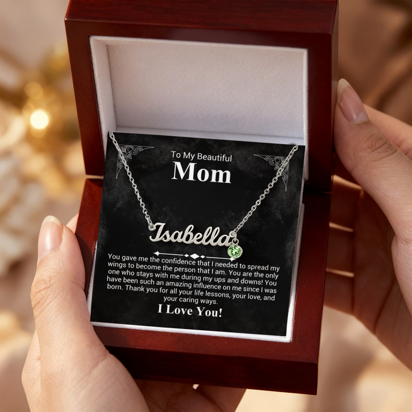 To My Beautiful Mom