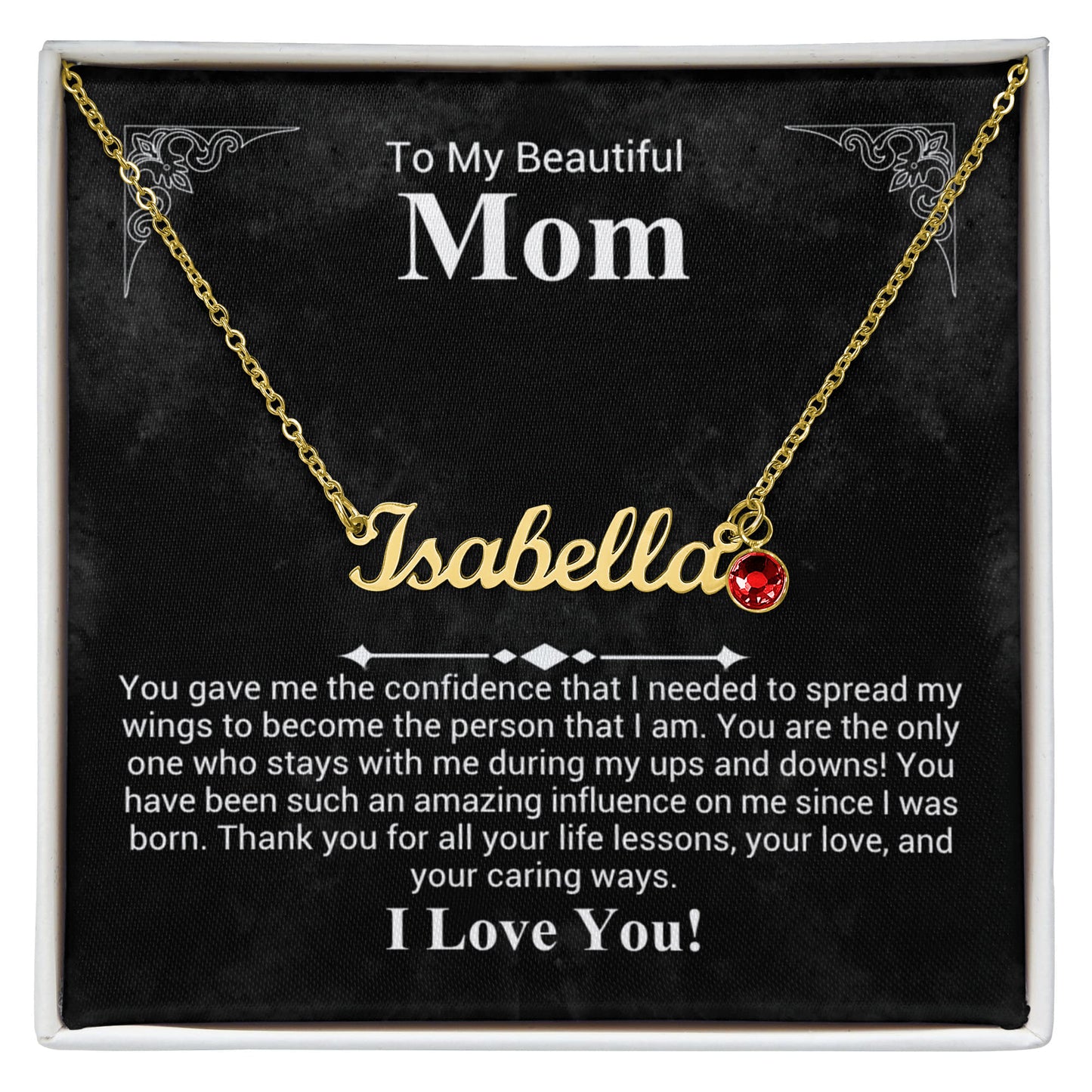 To My Beautiful Mom