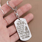 No matter where life Dog tag egv