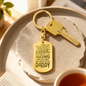 Personalized Key Chain - Dog Tag Design