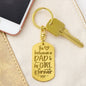 The love between dad dog tag egv