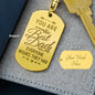 You are the best dad dog tag egv