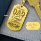 Thanks Dad I turned out awesome - Dog tag egv