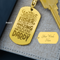 Personalized Key Chain - Dog Tag Design