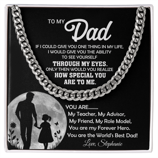 To My Dad from Daughter - Personalize It!