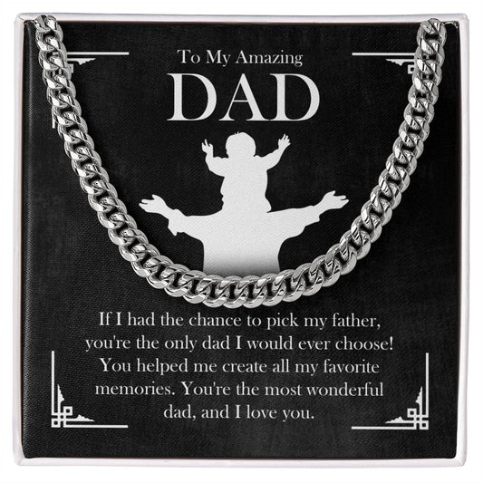 To My Amazing Dad