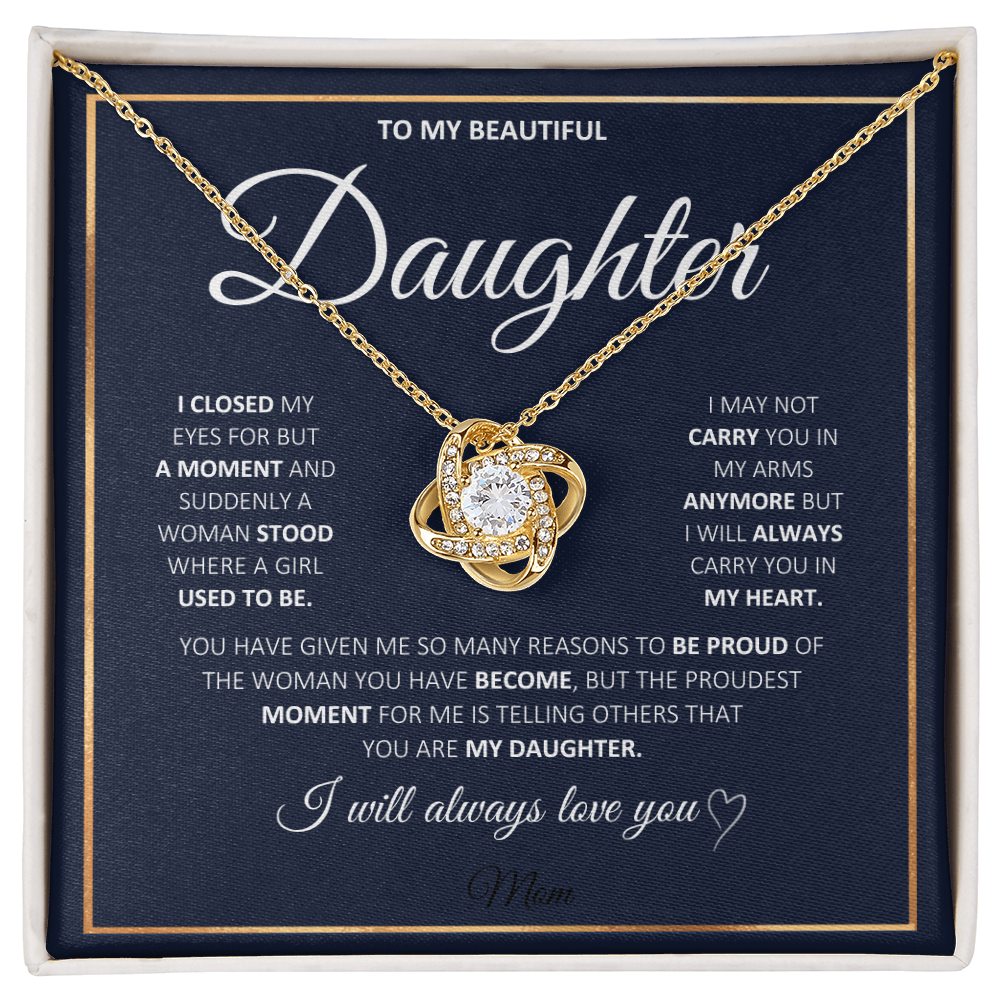 To My Daughter - Proudest Moment - Personalized