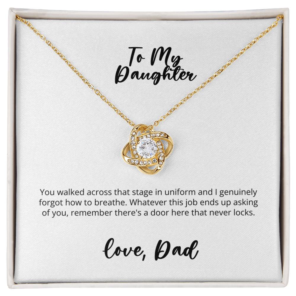 Love Knot - Dad to Academy Grad Daughter