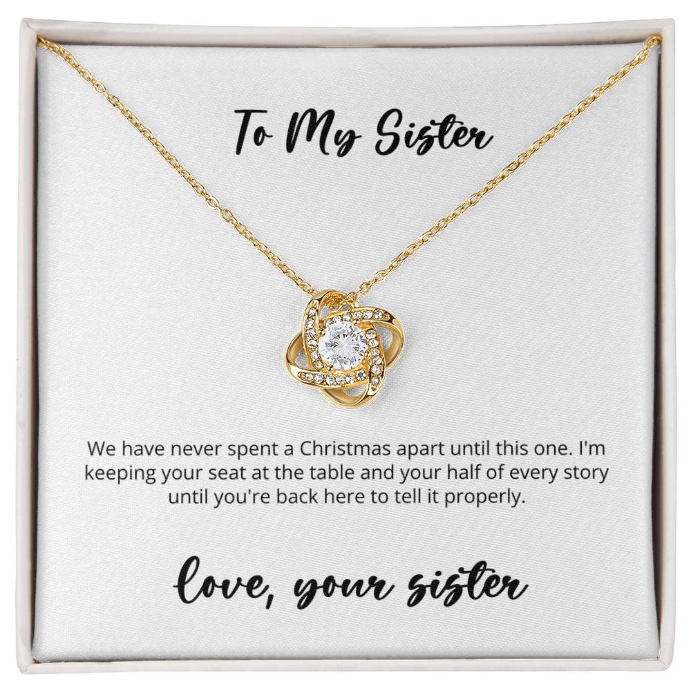 Love Knot --Sister to Deployed Sister