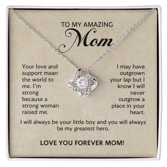 To My Amazing Mom from Son (Little boy)