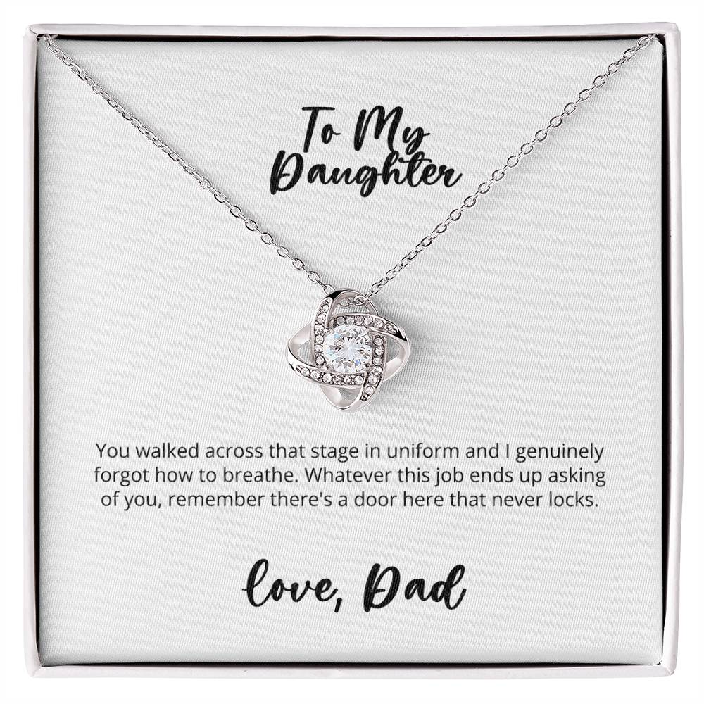 Love Knot - Dad to Academy Grad Daughter