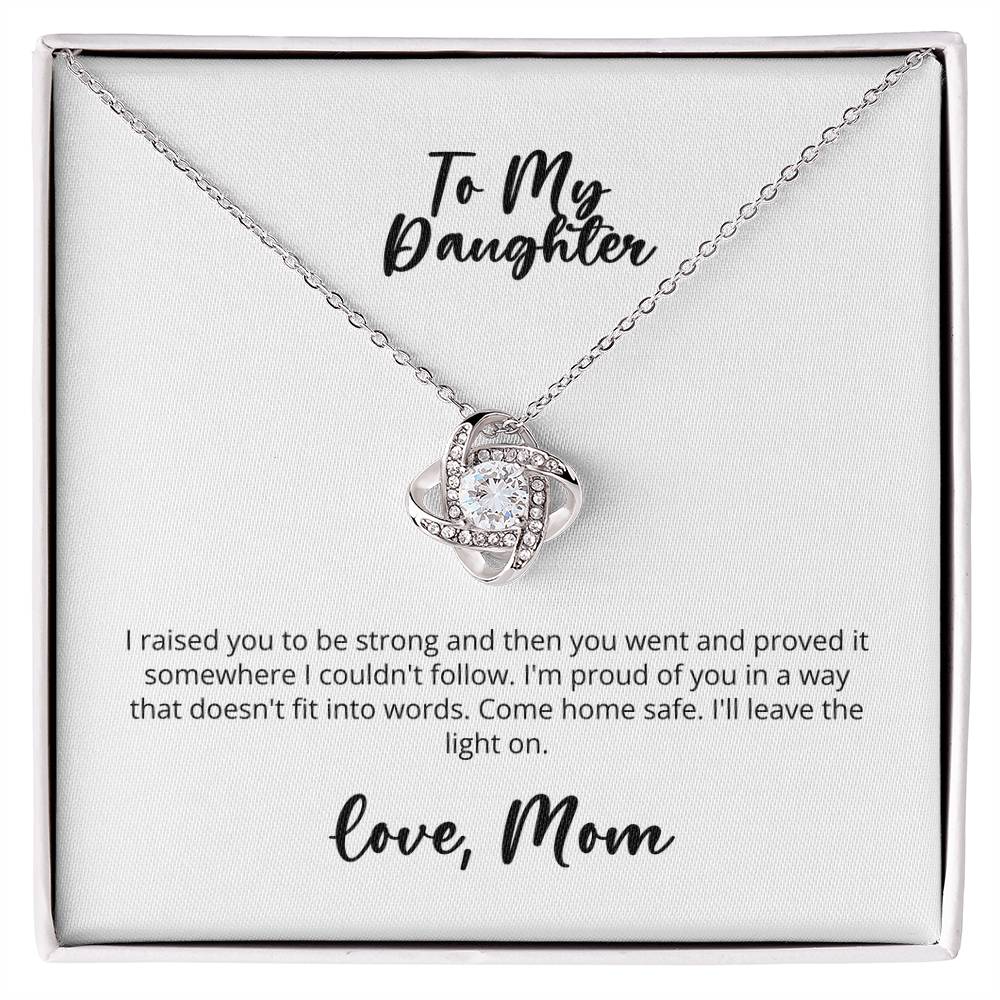 Love Knot - Mom to Military Daughter