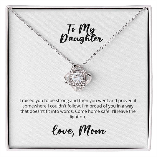 Love Knot - Mom to Military Daughter