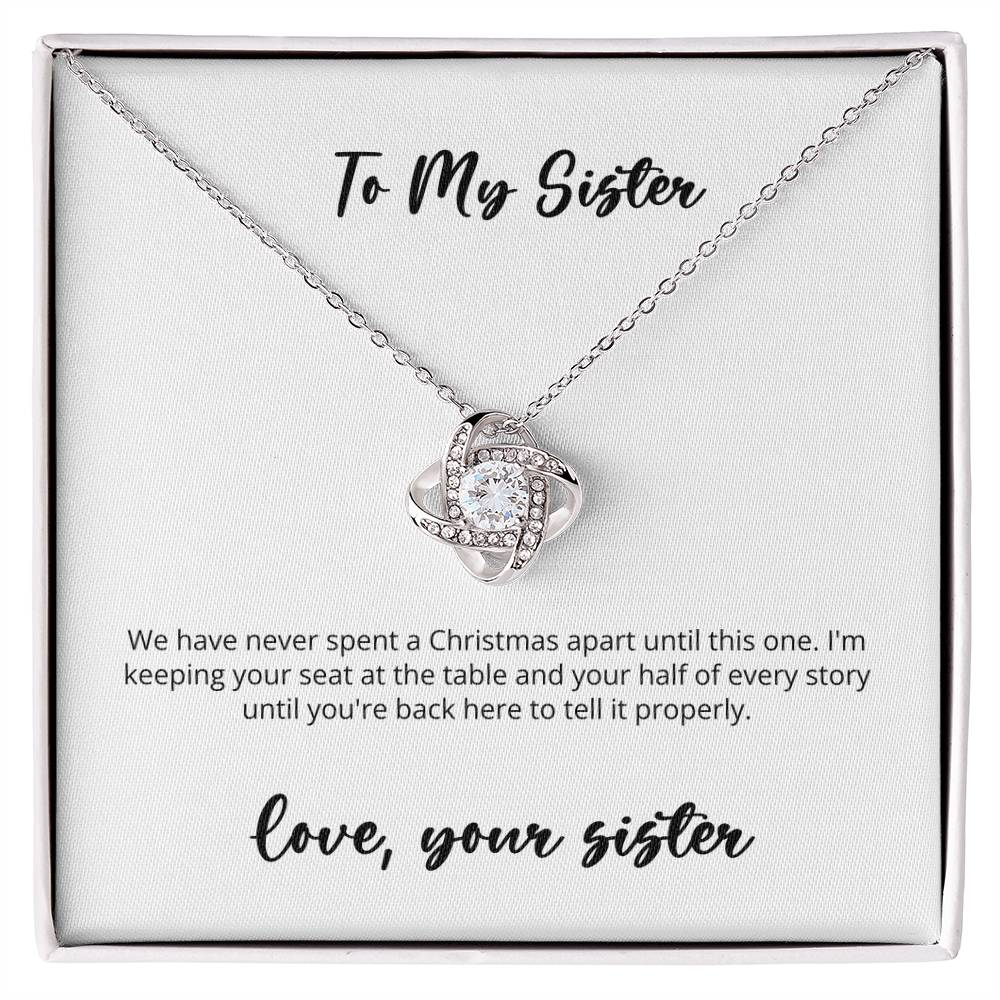Love Knot --Sister to Deployed Sister