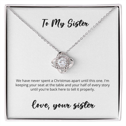Love Knot --Sister to Deployed Sister