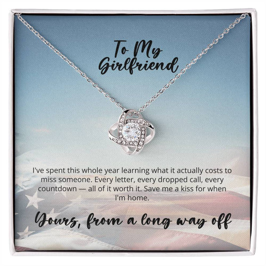 Love Knot Necklace - Deployed Boyfriend