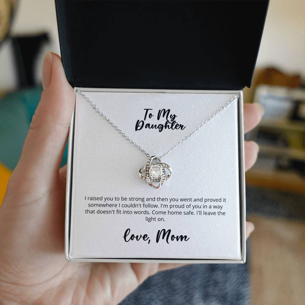 Love Knot - Mom to Military Daughter