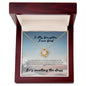 Love Knot Necklace - Deployed Dad to Daughter