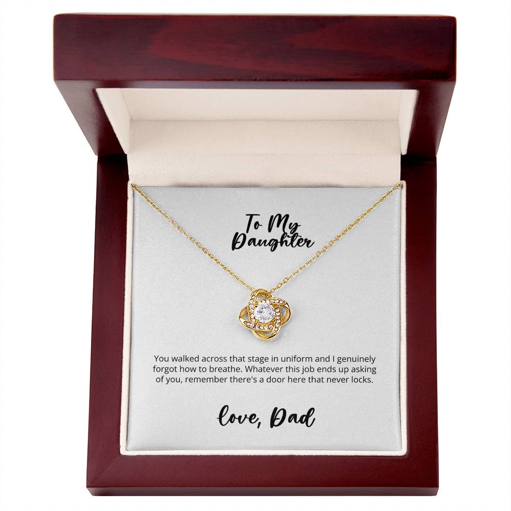 Love Knot - Dad to Academy Grad Daughter