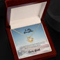 Love Knot Necklace - Dad to Daughter in Uniform