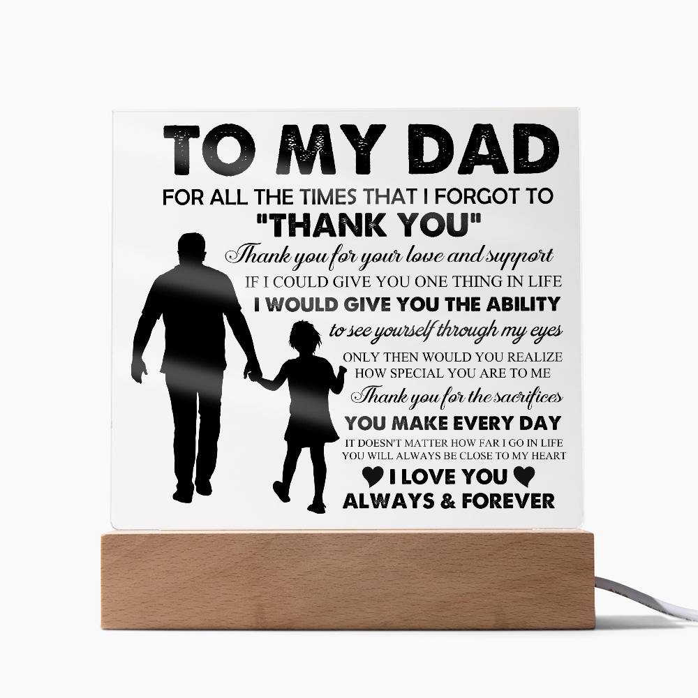 To My Dad
