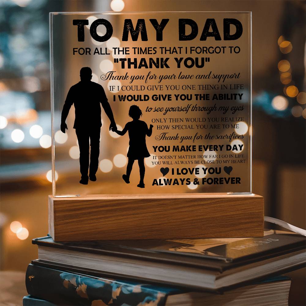 To My Dad