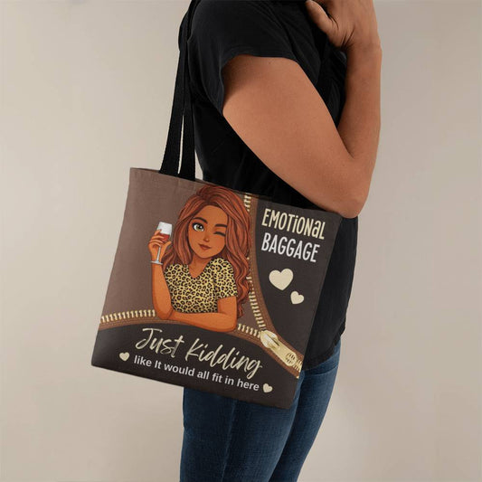 Personalized "Emotional Baggage" Humorous Tote Bag - 4