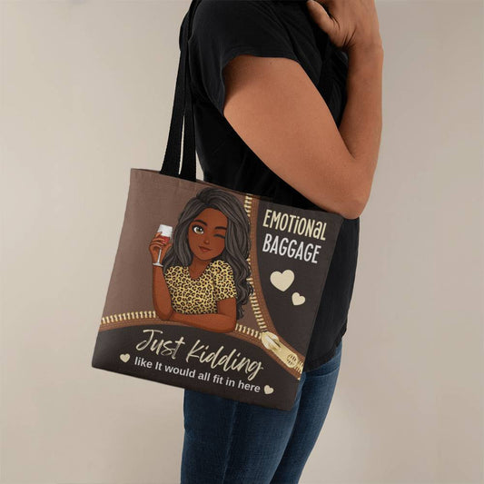 Personalized "Emotional Baggage" Humorous Tote Bag - 3