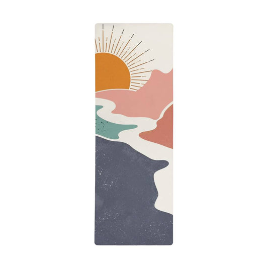 Abstract Sunset Painting