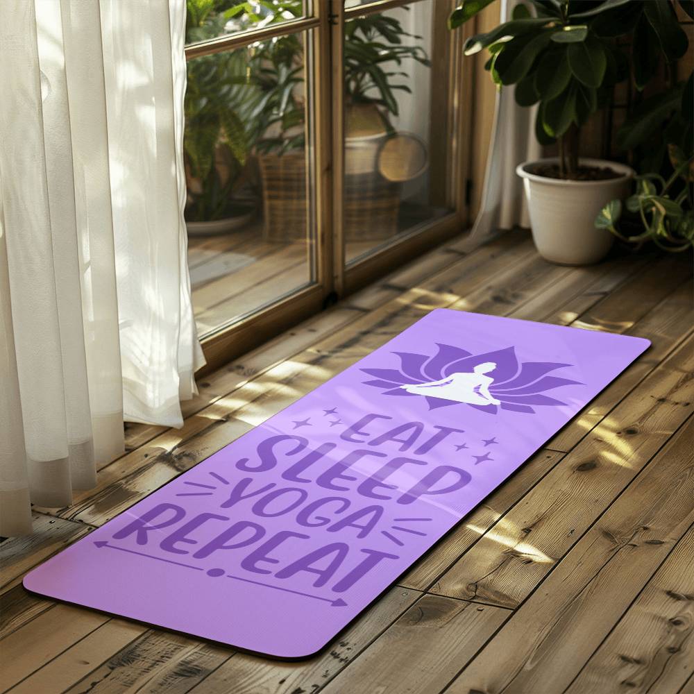 Yoga Mat - Eat Sleep Yoga Repeat