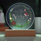 Decorative Acrylic Light -  Our First Christmas as Mr and Mrs - Gift for Wife or Husband or Newlyweds - Personalizable