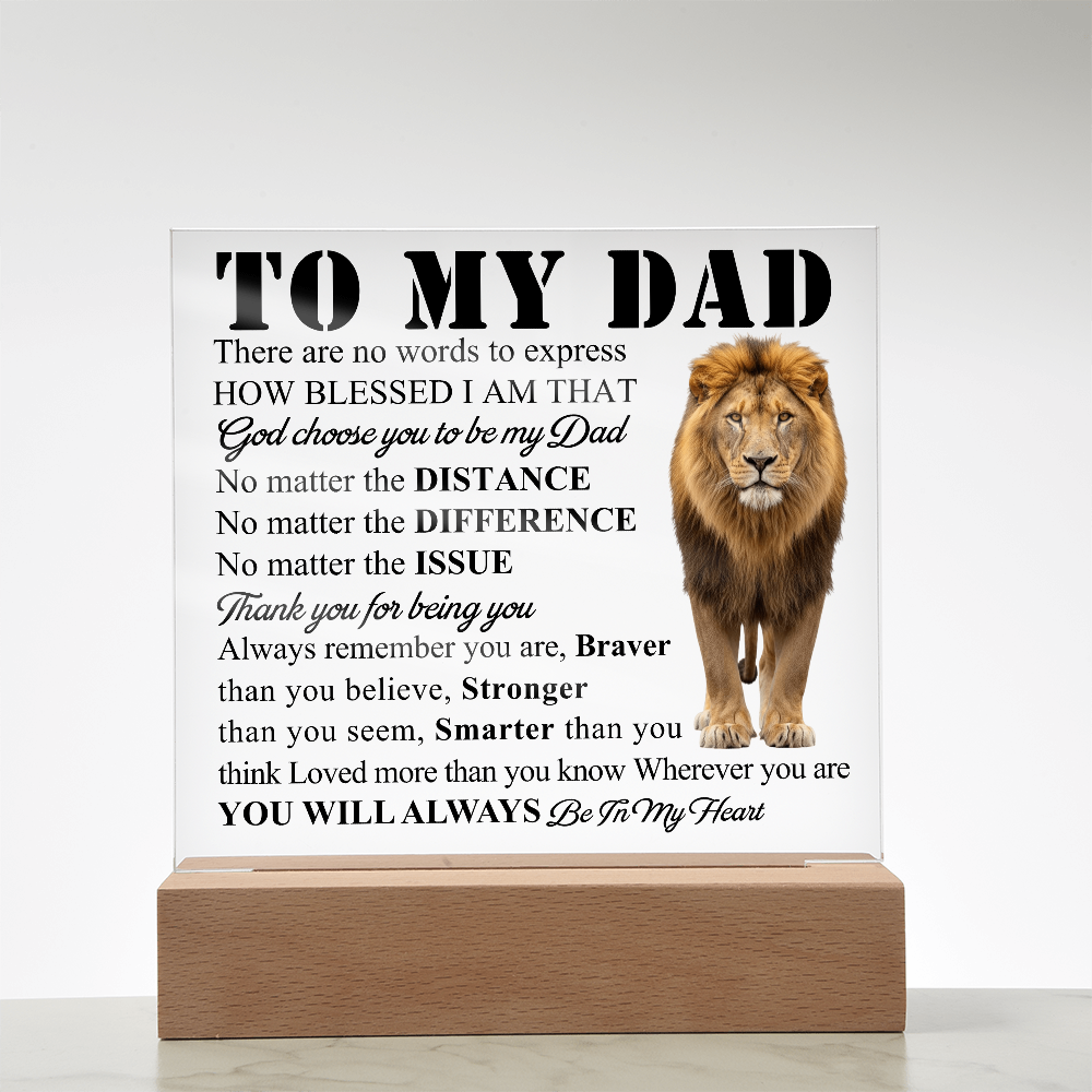 To My Dad - Lion