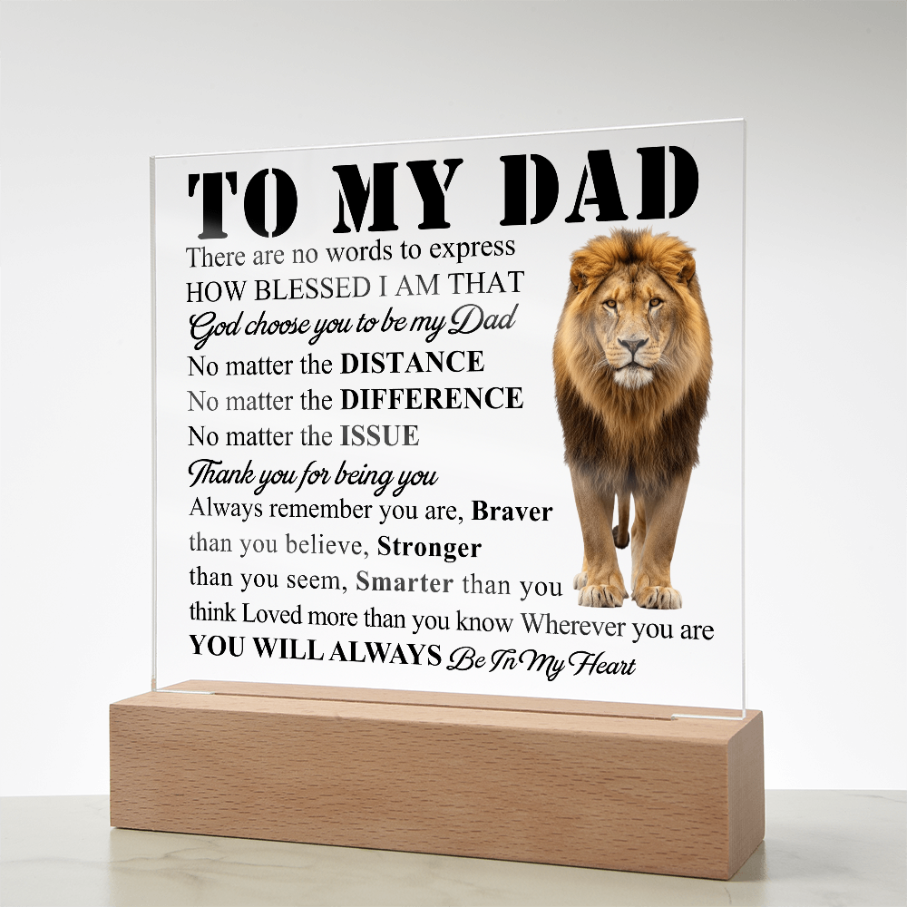 To My Dad - Lion