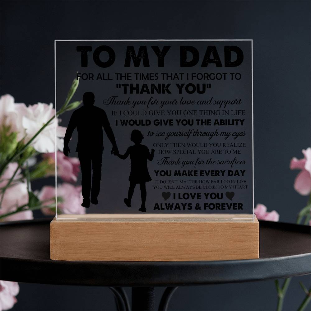 To My Dad