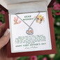 First Mother's Day - Heart with Baby Feet Necklace