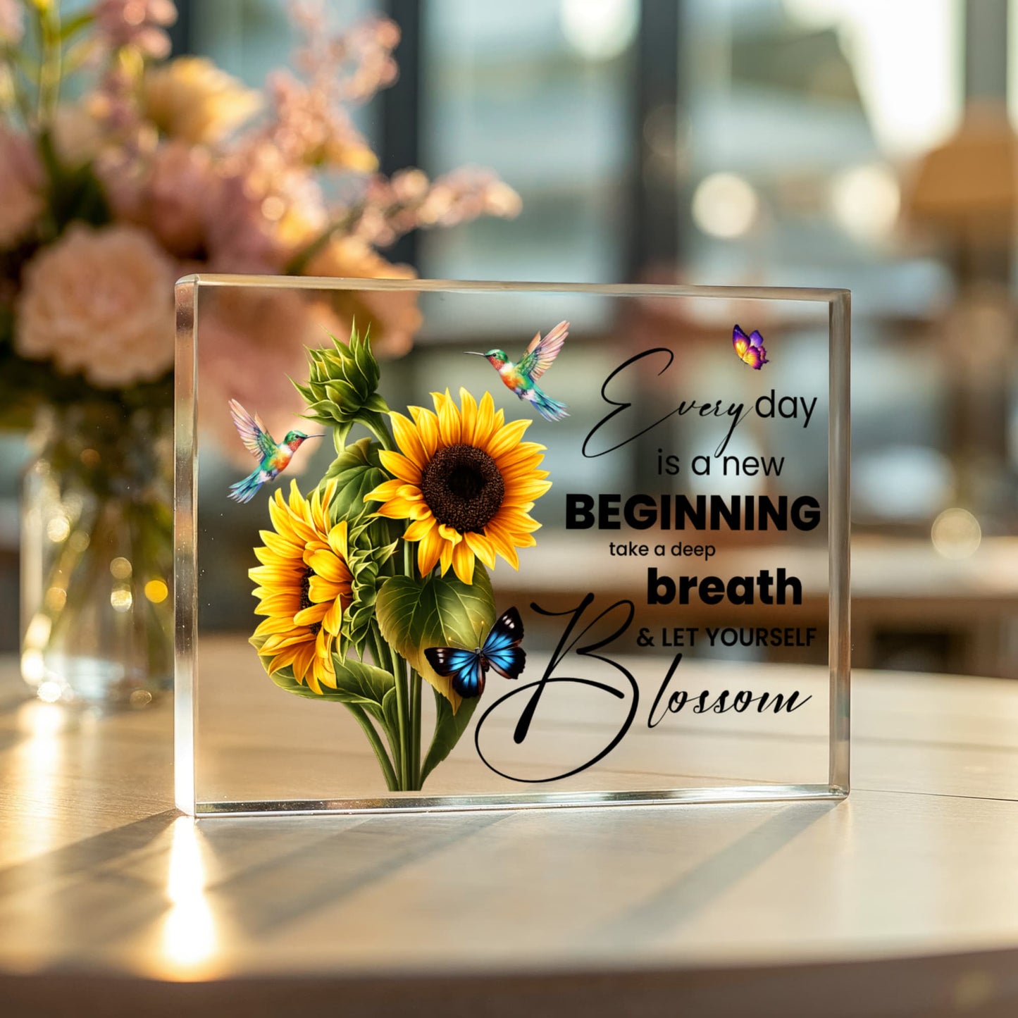 Inspire Her Every Day - Sunflower