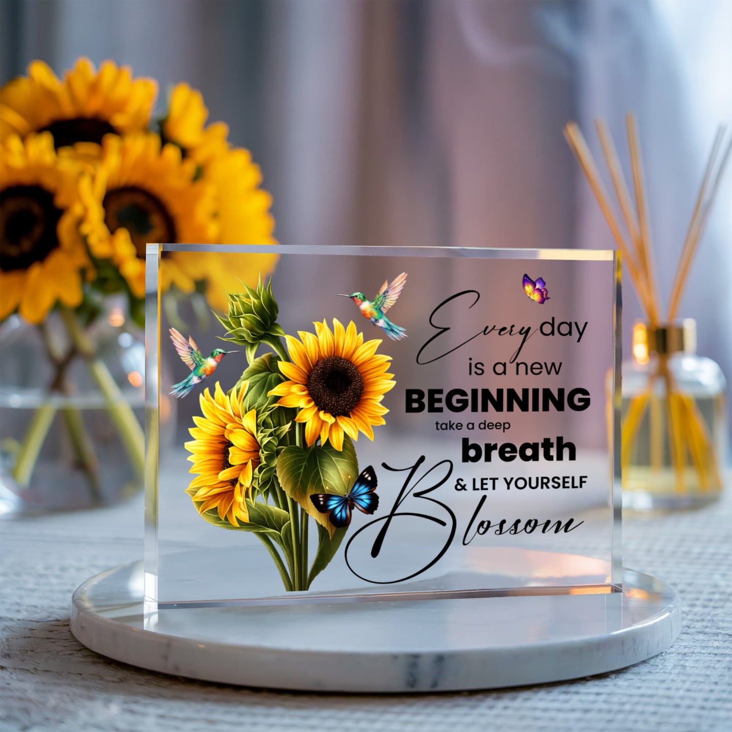 Inspire Her Every Day - Sunflower