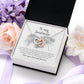 To My Soulmate - Interlocking Hearts with Message Card designed for Horse Lovers