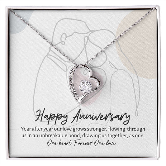 Happy Anniversary - Forever Love Necklace