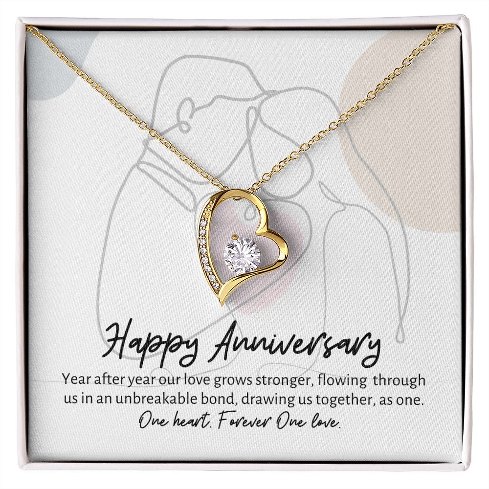 Happy Anniversary - Forever Love Necklace