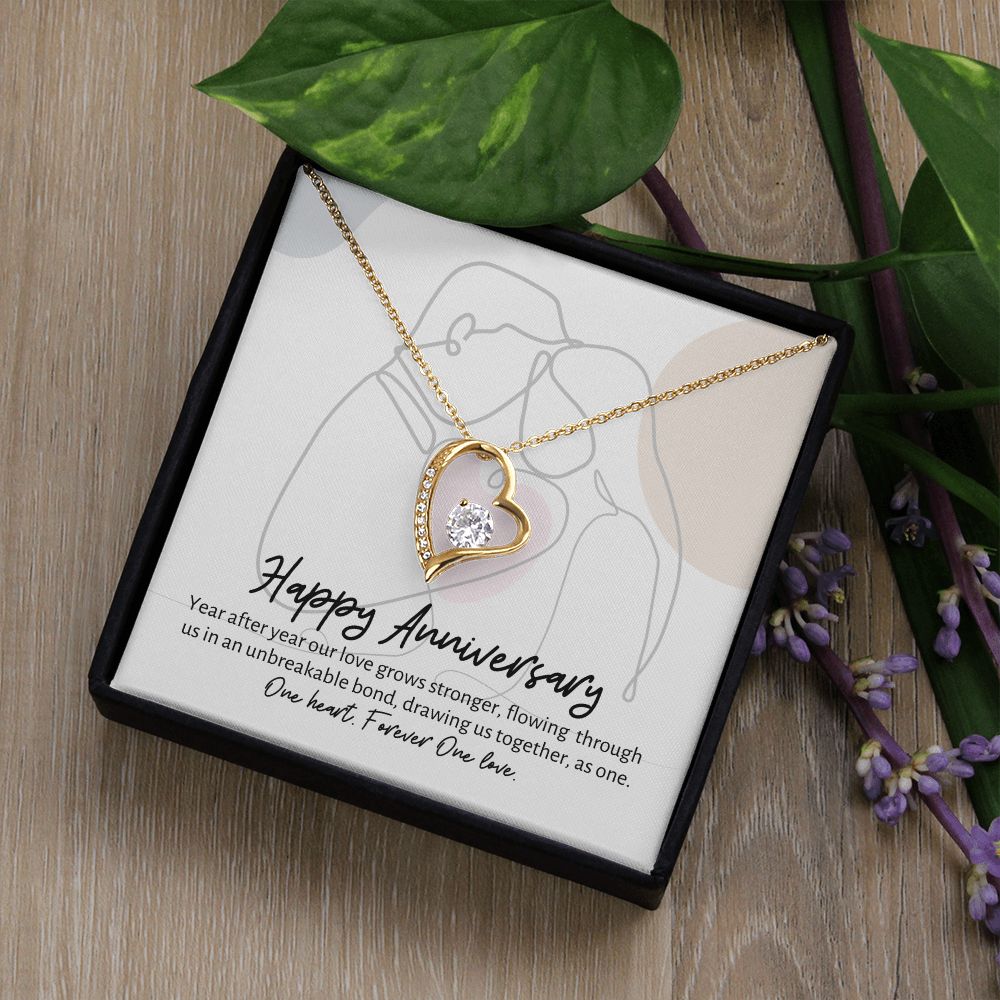 Happy Anniversary - Forever Love Necklace