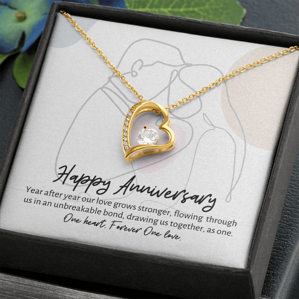 Happy Anniversary - Forever Love Necklace