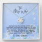 To My Wife - In Love Always - Love Knot Necklace