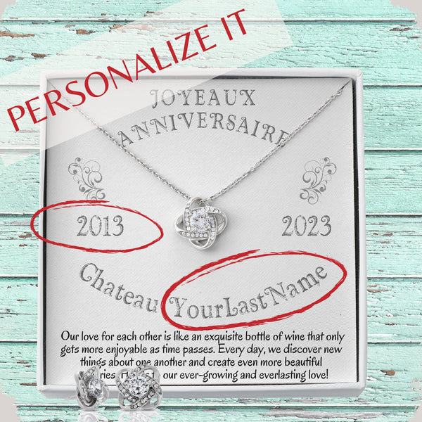 Couple I Had You & You Had Me - Personalized Love Knot Necklace- Gift For Couple - Old Couple Shoulder To Shoulder